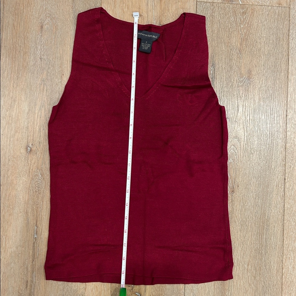 100% silk sleeveless top - Picture 3 of 4